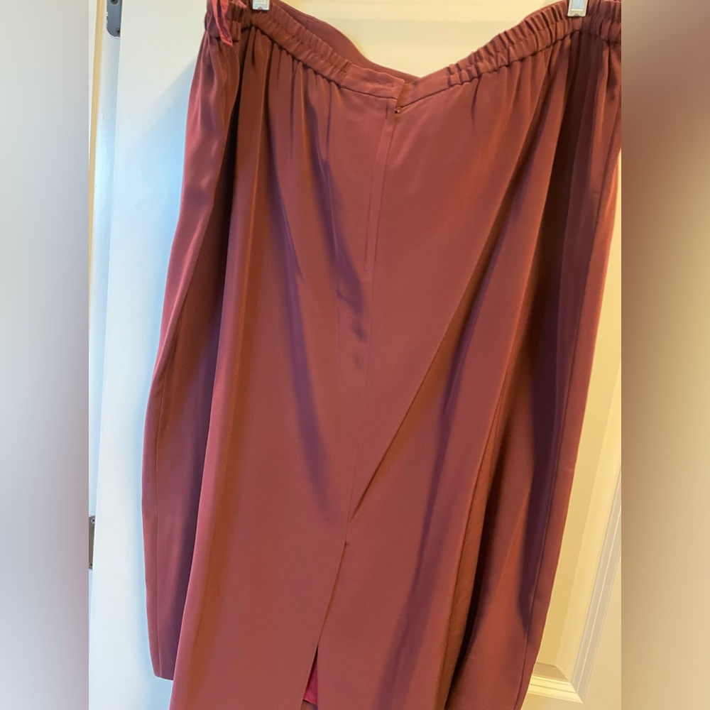 🌻 ORLANDO ROSSI 2pc Women’s Skirt Suit Plus Sz: 26 Vintage“Rare Find” Plum EUC - Picture 10 of 13